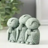 Фигурка песчаник &laquo;Статуя Дзидзо&raquo;, 3.8&times;9.5&times;6.7 см