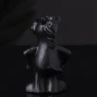 Фигура "Конь реальный" 8 см, черный