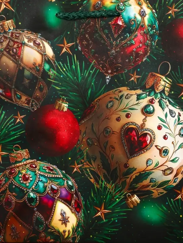 Пакет подарочный новогодний ламинированный, «Новогодний» , 18×10×22.3 см Пакет подарочный новогодний ламинированный, «Новогодний» , 18×10×22.3 см