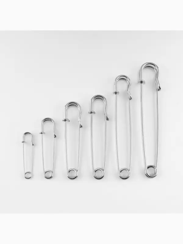 Набор булавок шляпных, 38/50/63/70/90/100 мм, 6 шт.