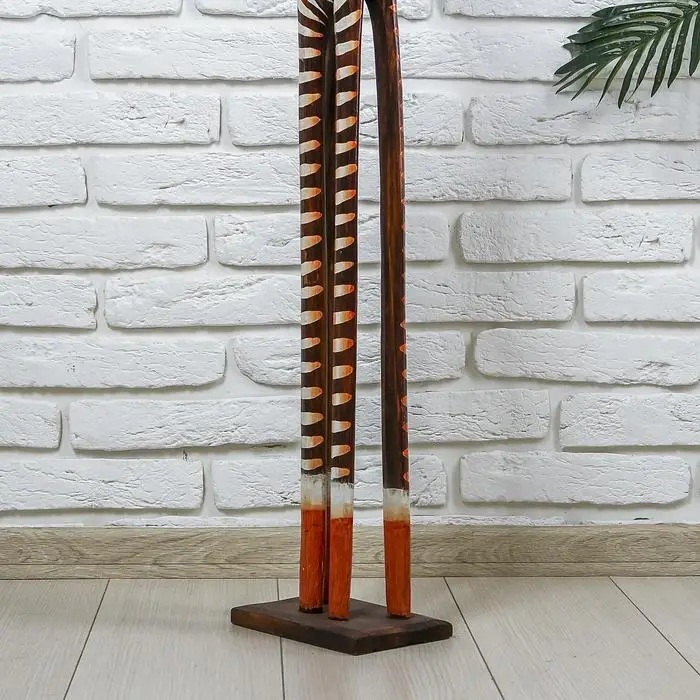 Сувенир дерево  Сувенир дерево "Зебра" 20х12х120 см