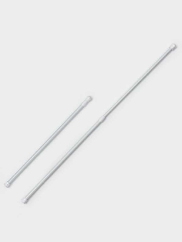 Набор карнизов универсальных, 43-75 см, белый Набор карнизов универсальных, 43-75 см, белый