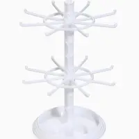 Подставка для украшений &laquo;QF. Карусель&raquo;, универсальная, 16&times;16&times;28 см, белая