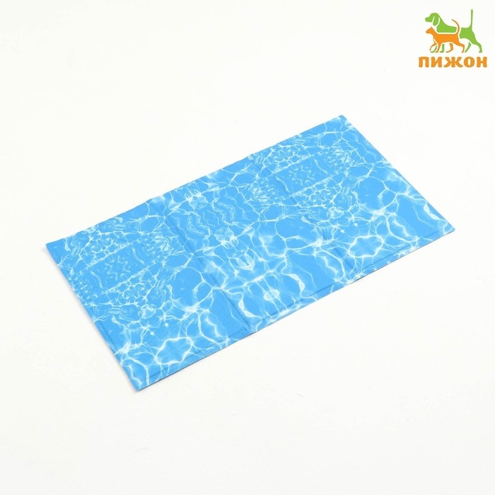 Коврик охлаждающий (гель), 90 х 50 см, волны Коврик охлаждающий (гель), 90 х 50 см, волны