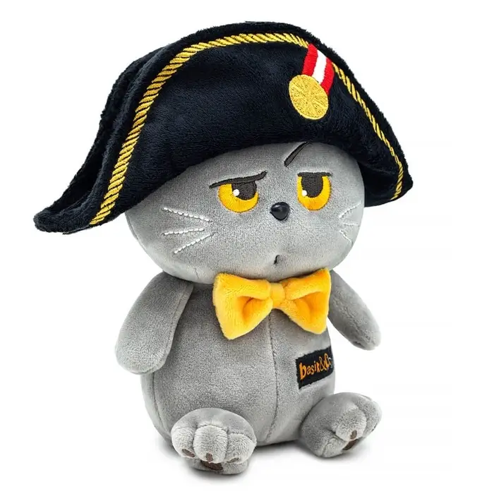 Мягкая игрушка "Кот Басик. Наполеон", 16 см KsE-005
