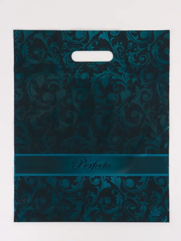 Пакет &laquo;Перфекто Ультрамарин&raquo;, полиэтиленовый с вырубной ручкой, 90 мкм, 30&times;37 см