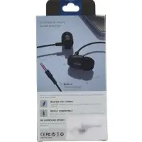 Наушники проводные SY-008, вакуумные, микрофон, Jack 3.5 мм, чёрные
