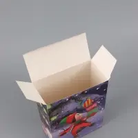 Коробка подарочная самосборная &laquo;С Новым годом!&raquo;, 16&times;23&times;7.5 см, Лунтик