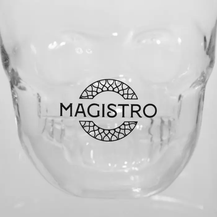 Стопка-шот Magistro &laquo;Череп&raquo;, 150 мл, 8&times;8.5 см, стекло, прозрачная