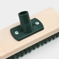 Щётка палубная, 21.5&times;8 см, усиленный угловой держатель с резьбой