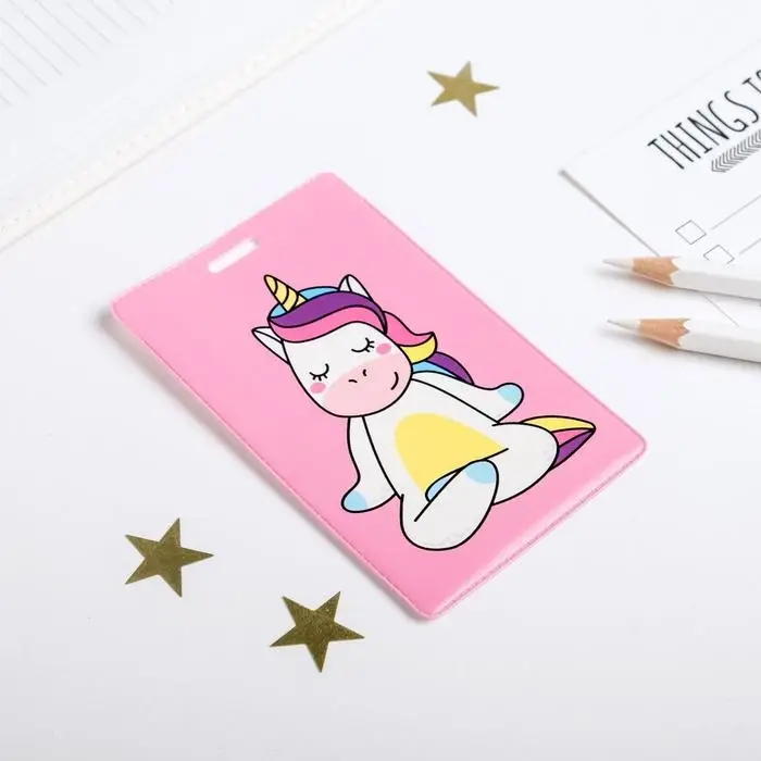 Чехол для бейджа «Единорожка» Чехол для бейджа «Единорожка»