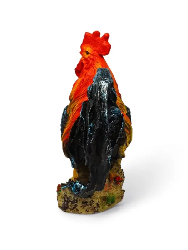 Садовая фигура из полистоуна &laquo;Петух андалузский&raquo;, 42&times;20&times;38 см