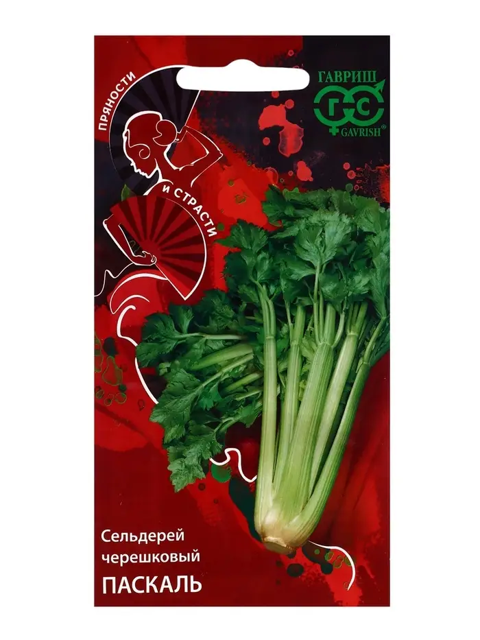 Семена Сельдерей "Паскаль" черешковый, ц/п,  0,1 г  серия ХИТ х3 Семена Сельдерей "Паскаль" черешковый, ц/п,  0,1 г  серия ХИТ х3