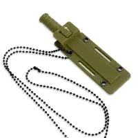 Нож-брелок &laquo;Аркелл&raquo;, 9 см, клинок 50 мм/1.5 мм, зеленый