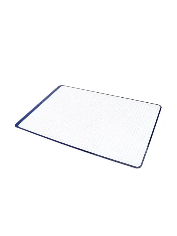 Доска маркерная A3 (49&times;33 см) Calligrata, двусторонняя: клетка/линейка, синяя