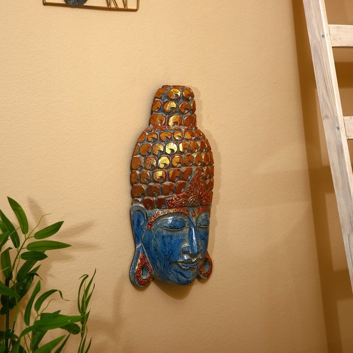 Сувенир Сувенир "Голова Будды" албезия 50 см