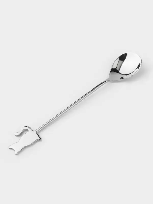 Ложка чайная 14 см "Котэк" цвет серебро