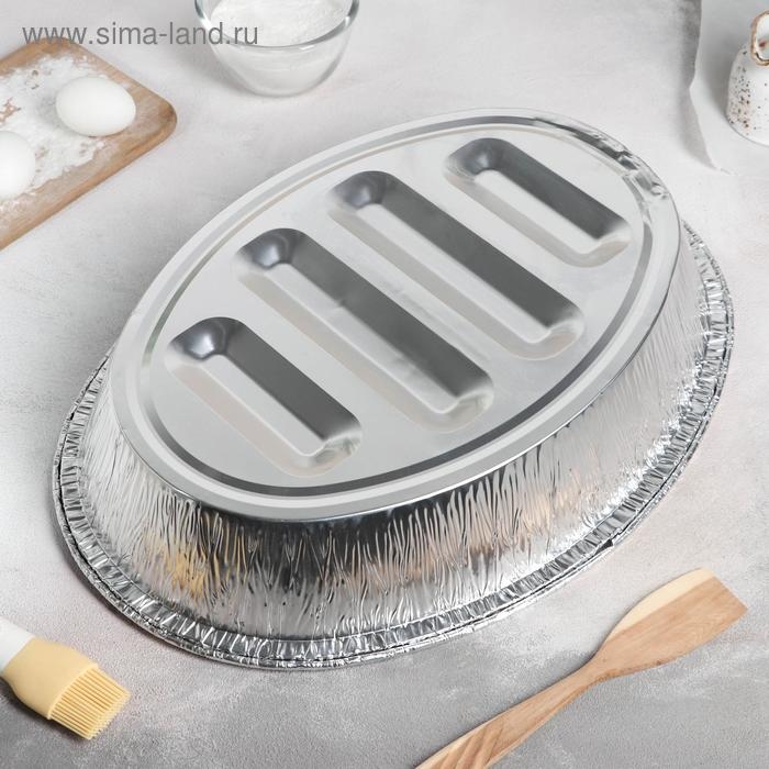 Форма для запекания Доляна, 46×34×8 см Форма для запекания Доляна, 46×34×8 см