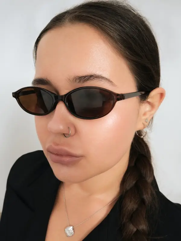 Очки солнцезащитные &laquo;OneSun. Овал&raquo;, uv 400, футляр, салфетка