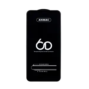 Защитное стекло Xiaomi Redmi 15 Anmac 6D Black без упаковки Арт.1137584 (10 шт./уп.)