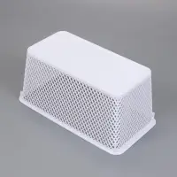 Корзины для хранения &laquo;Аура&raquo;, набор 2 шт.: 27.5&times;15&times;15 см, белые