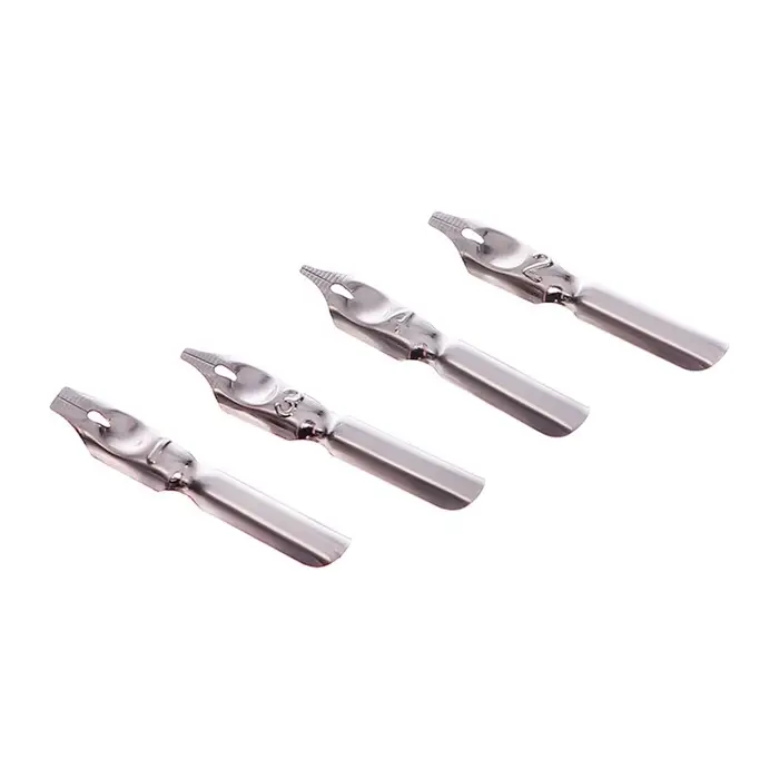 Набор для каллиграфии, перьевая и стеклянная ручка, чернила, подставка, перья 5 штук, чернильница