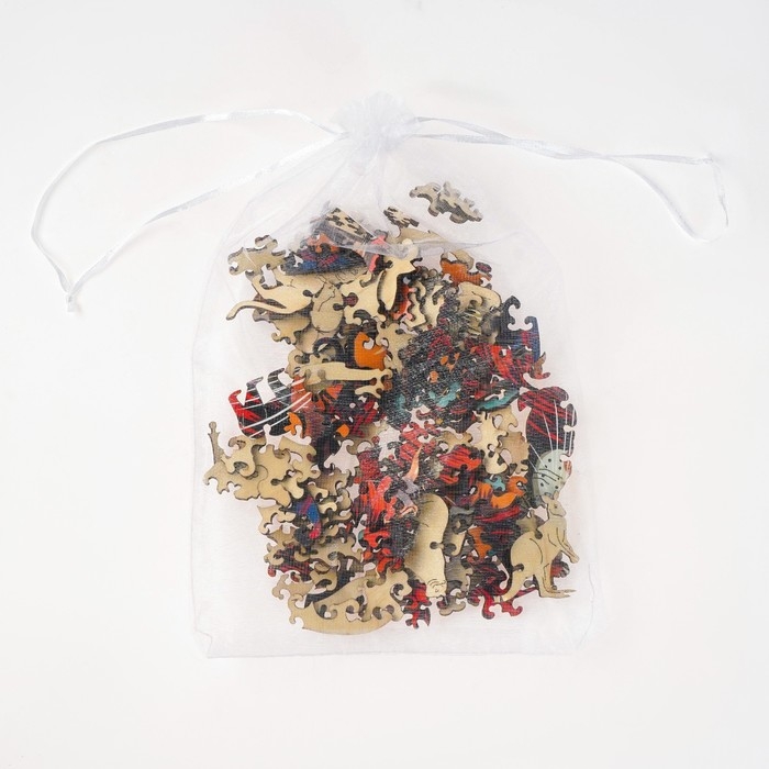 Пазлы деревянные фигурный «Лев», 148 элементов Пазлы деревянные фигурный «Лев», 148 элементов