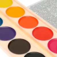 Акварель &laquo;Луч. Школа творчества&raquo;, 12 цветов, без кисти