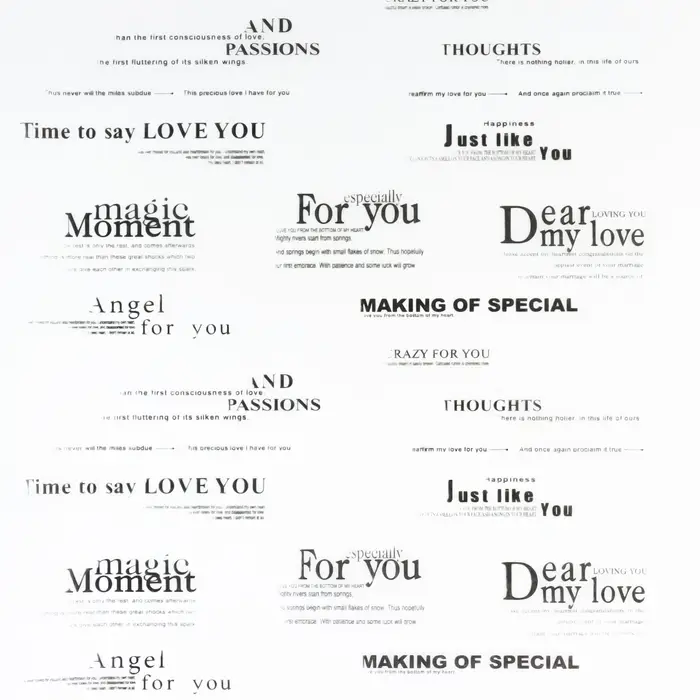 Бумага упаковочная тишью, «Армани», 50 см × 70 см 17 грамм, белая