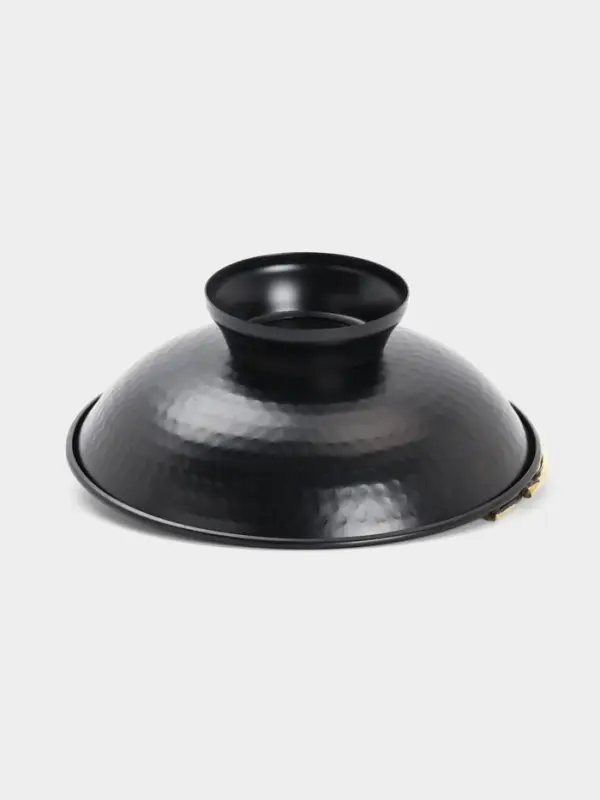 Фруктовница &laquo;Чёрные каллы&raquo;, 21.5&times;23&times;9.5 см, нержавеющая сталь, чёрная с золотом