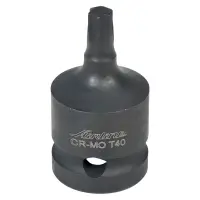 Головка ударная торцевая 1/2"DR внешний TORX T40, L=45мм