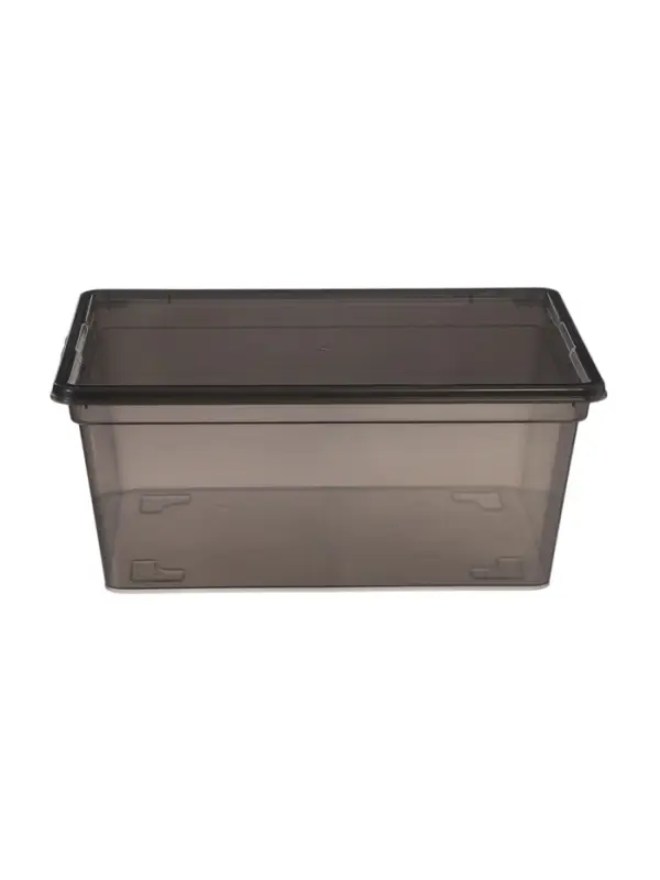 Ящик для хранения 16 л  цвет: прозрачно-черный Ящик для хранения 16 л  цвет: прозрачно-черный