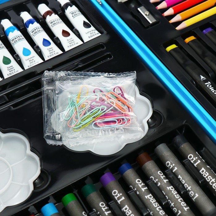 Набор для рисования Calligrata Набор для рисования Calligrata "Космонавт", cиний кейс