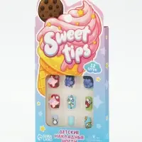 Детские накладные ногти &laquo;Сладости&raquo;, 12 шт.