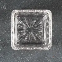 Сахарница стеклянная &laquo;Бабочка&raquo;, 170 мл, 8&times;10,5 см, с крышкой