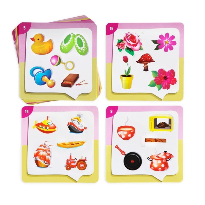 Настольная игра «Найди лишнее», 30 карточек Настольная игра «Найди лишнее», 30 карточек