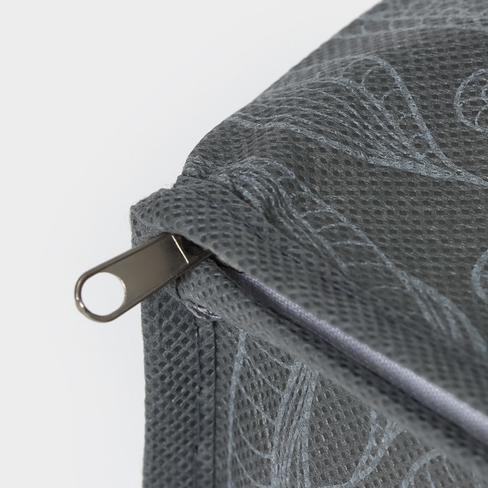 Кофр для хранения вещей &laquo;Нея&raquo;, 45&times;30&times;20 см, цвет серый