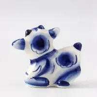 Статуэтка фарфоровая &laquo;Козлик Гоша &raquo;, 7&times;8&times;4 см, гжель
