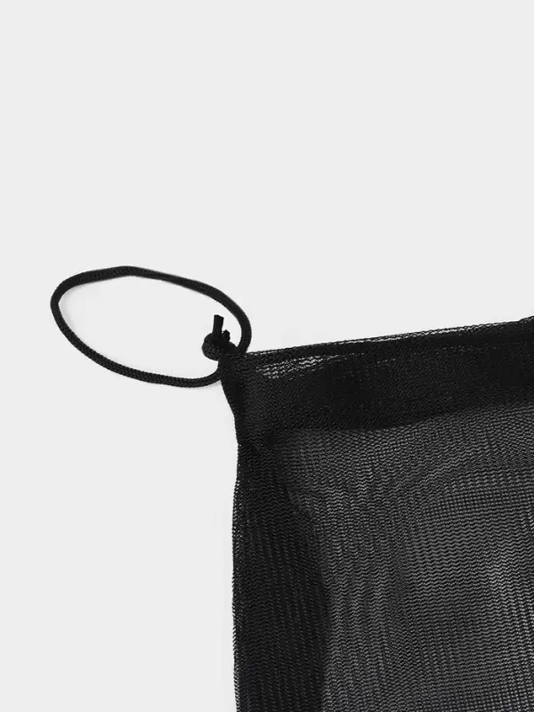 Мешок для стирки 70&times;80 см, мелкая сетка, чёрный