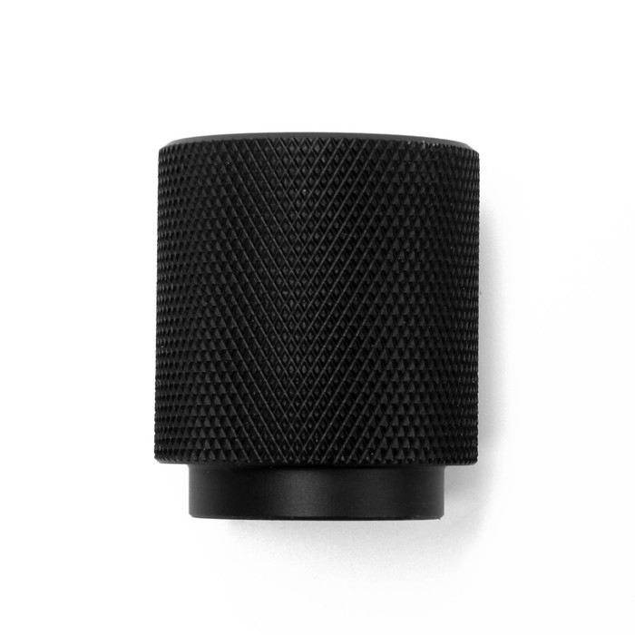 Ручка-кнопка CAPPIO PK330, d=30 мм, цвет черный, 8 шт.