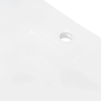 Шпатель белая резина 180 мм Сибртех 85836