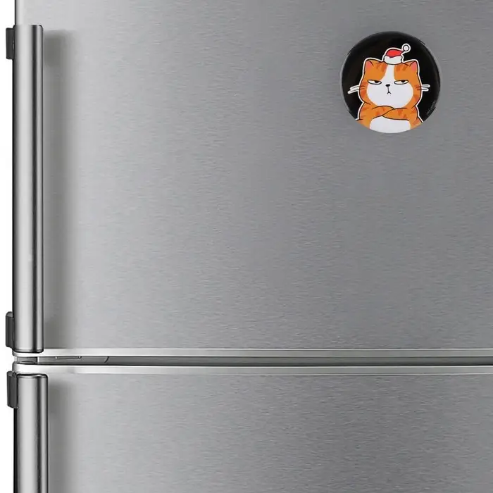 Магнит новогодний закатной «С НГ короче», диам. 5 см