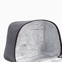 Термосумка на молнии 7 л, серая