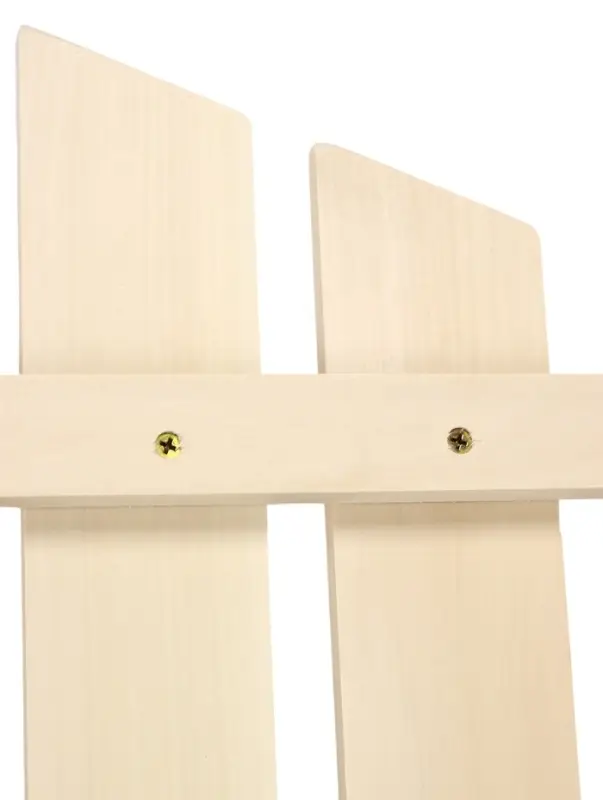 Полка - вешалка для бани и сауны &laquo;Рассвет&raquo;, 52&times;5&times;50 см, дерево, 4 крючка