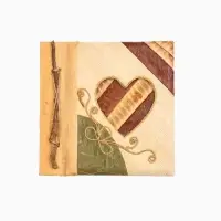 Фотоальбом «Сердце», 10 листов, 19×19×2 см