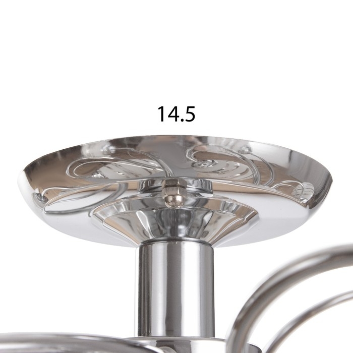 Люстра Люстра "Венда" 8х40Вт Е27 Хром МОДЕЛЬ: 2800089