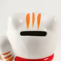 Копилка керамика "Манэки-нэко - иероглиф удача" оранж 7,2х8,3х10 см Копилка керамика "Манэки-нэко - иероглиф удача" оранж 7,2х8,3х10 см