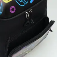 Ранец с эргономичной спинкой квадратный с доп. элементами "Gamer"