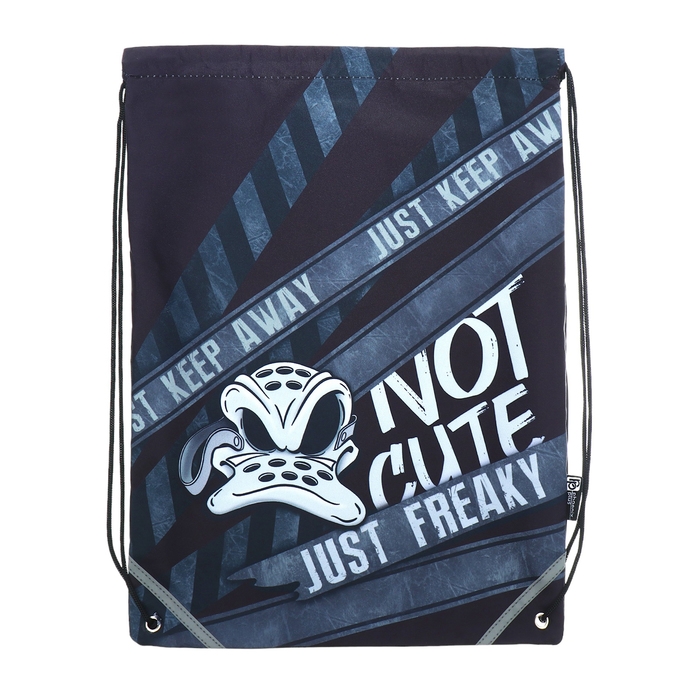 Мешок для обуви 480 х 360 мм, Феникс, светоотражающие полосы,  Мешок для обуви 480 х 360 мм, Феникс, светоотражающие полосы, "Утка-фрик"