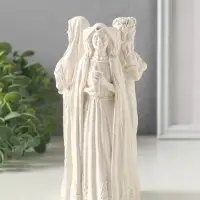 Фигурка - подсвечник на 1 свечу &laquo;Поколения&raquo;, 16.5&times;7 см, гипс